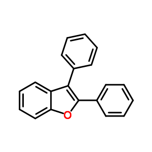 Benzofuran,2,3-diphenyl- Structure,13054-95-0Structure