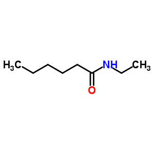 Hexanamide, n-ethyl- Structure,13092-79-0Structure