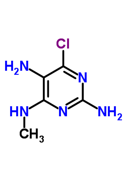 4-Chloro-6-methyl-5-nitro-2-pyrimidinamine Structure,13162-24-8Structure