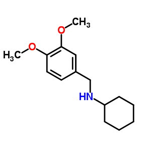 N-[(3,4-dimethoxyphenyl)methyl]cyclohexanamine Structure,13174-22-6Structure