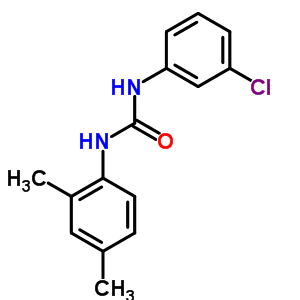 3-(3-Chlorophenyl)-1-(2,4-dimethylphenyl)urea Structure,13208-28-1Structure