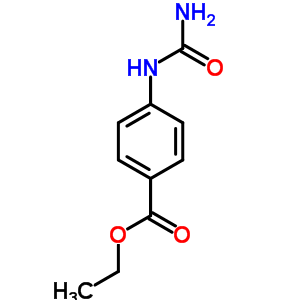 Ethyl 4-(carbamoylamino)benzoate Structure,13289-38-8Structure