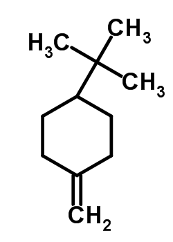 1-叔丁基-4-亚甲基环己烷结构式_13294-73-0结构式