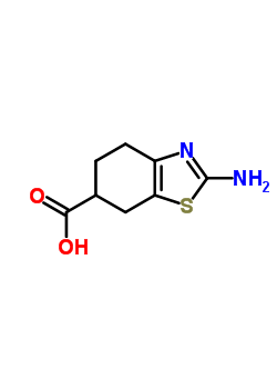 6-Benzothiazolecarboxylicacid,2-amino-4,5,6,7-tetrahydro-(9ci) Structure,134136-03-1Structure