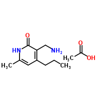 3-(氨基甲基)-6-甲基-4-丙基-2(1H)-吡啶酮结构式_1346575-64-1结构式