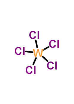 Tungsten (v) chloride Structure,13470-14-9Structure