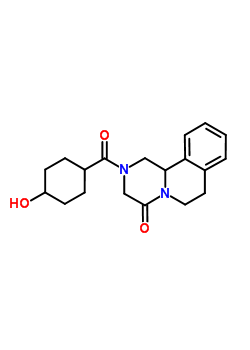 Trans-hydroxy praziquantel Structure,134924-71-3Structure