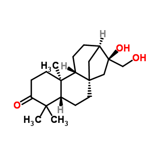 Ent-3-Oxokaurane-16,17-diol Structure,135683-73-7Structure