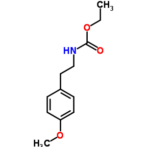 [2-(4-Methoxyphenyl)ethyl]carbamic acid ethyl ester Structure,136390-01-7Structure