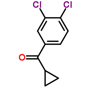 Cyclopropyl 3,4-dichlorophenyl ketone Structure,136906-33-7Structure