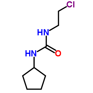 1-(2-Chloroethyl)-3-cyclopentylurea Structure,13908-08-2Structure