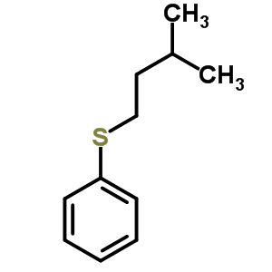 3-Methylbutylsulfanylbenzene Structure,13910-11-7Structure