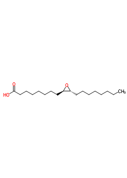 Rac trans-9,10-epoxystearic acid Structure,13980-07-9Structure