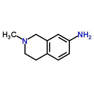 1,2,3,4-Tetrahydro-2-methyl-7-isoquinolinamine Structure,14097-40-6Structure