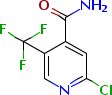 2-Chloro-5-(trifluoromethyl)pyridine-4-carboxamide Structure,1416713-79-5Structure