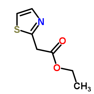 2-(噻唑-2-基)乙酸乙酯结构式_141704-11-2结构式