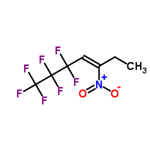 3-Heptene,5,5,6,6,7,7,7-heptafluoro-3-nitro- Structure,1422-67-9Structure