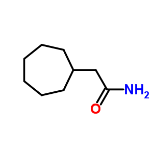 Cycloheptaneacetamide Structure,14224-71-6Structure