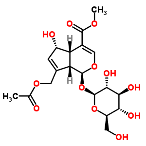 交让木苷结构式_14260-99-2结构式