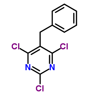 5-Benzyl-2,4,6-trichloro-pyrimidine Structure,14273-79-1Structure