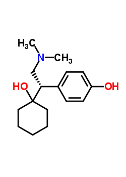 4-[(1S)-2-(dimethylamino)-1-(1-hydroxycyclohexyl)ethyl]phenol Structure,142761-12-4Structure