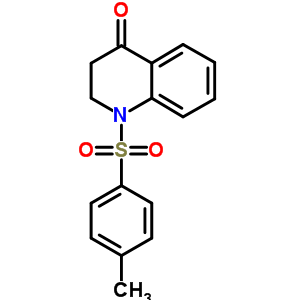 2,3-二氢-1-[(4-甲基苯基)磺酰基]-4(1H)-喹啉酮结构式_14278-37-6结构式