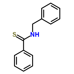 Benzenecarbothioamide,n-(phenylmethyl)- Structure,14309-89-8Structure