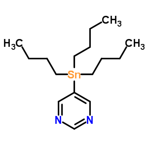 5-(Tributylstannyl)pyrimidine Structure,144173-85-3Structure