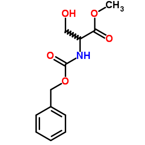 N-cbz-dl-serine methyl ester Structure,14464-15-4Structure