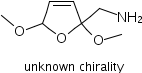 2,5-Dihydro-2,5-dimethoxyfurfurylamine Structure,14496-27-6Structure