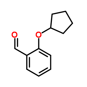 2-Cyclopentyloxy-benzaldehyde Structure,145742-38-7Structure