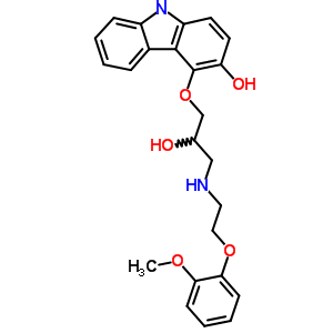 3-Hydroxy carvedilol Structure,146574-43-8Structure