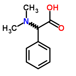 α-(dimethylamino)phenylacetic acid Structure,14758-99-7Structure