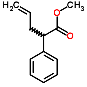 Methyl 2-phenylpent-4-enoate Structure,14815-73-7Structure