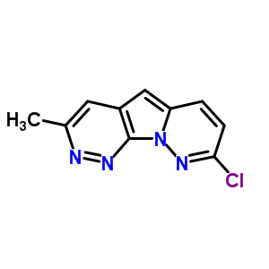 Pyridazino[4,3:4,5]pyrrolo[1,2-b]pyridazine,8-chloro-3-methyl- Structure,14822-91-4Structure