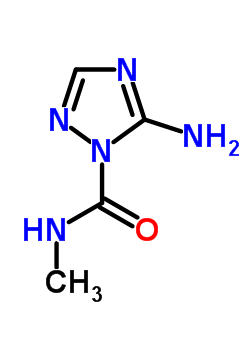 1H-1,2,4-triazole-1-carboxamide,2-amino-n-methyl-(9ci) Structure,1488-96-6Structure