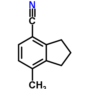 4-Cyano-7-methylindan Structure,15085-20-8Structure