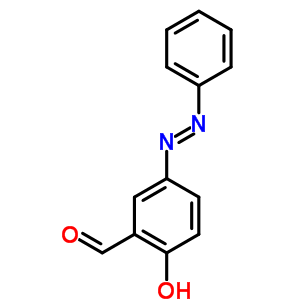 2-Hydroxy-5-[(1e)-phenyldiazenyl]benzaldehyde Structure,151726-58-8Structure