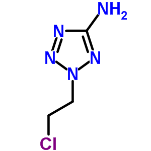 2H-tetrazol-5-amine,2-(2-chloroethyl)- Structure,15284-32-9Structure