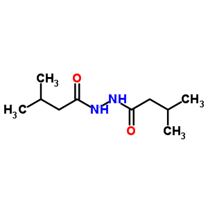 Butanoic acid,3-methyl-, 2-(3-methyl-1-oxobutyl)hydrazide Structure,1530-52-5Structure