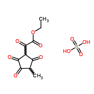 Ethyl 2-(3-methyl-2,4,5-trioxo-cyclopentyl)-2-oxo-acetate Structure,15304-11-7Structure