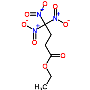 Butanoic acid,4,4,4-trinitro-, ethyl ester Structure,15421-42-8Structure