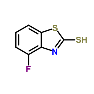 4-Fluoro-2(3h)-benzothiazolethione Structure,154327-24-9Structure