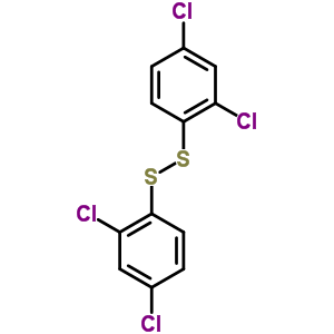 Disulfide,bis(2,4-dichlorophenyl) (6ci,7ci,8ci,9ci) Structure,15433-50-8Structure