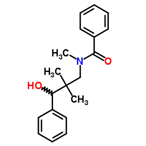 Benzamide,n-(3-hydroxy-2,2-dimethyl-3-phenylpropyl)-n-methyl- Structure,15451-22-6Structure