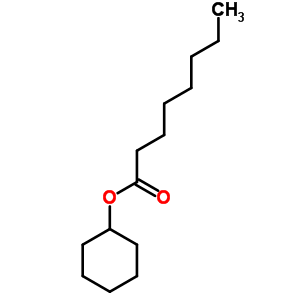 Cyclohexyl octanoate Structure,1551-42-4Structure