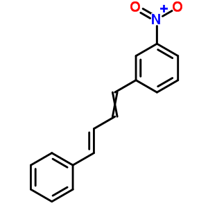 Benzene,1-nitro-3-(4-phenyl-1,3-butadien-1-yl)- Structure,15866-63-4Structure