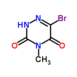 6-Bromo-4-methyl-2h-[1,2,4]triazine-3,5-dione Structure,15870-75-4Structure