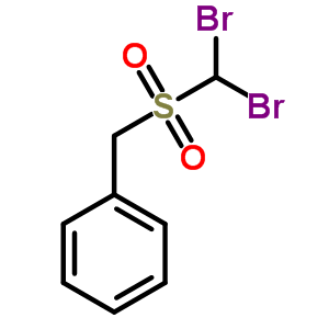 Benzene,[[(dibromomethyl)sulfonyl]methyl]- Structure,16003-63-7Structure