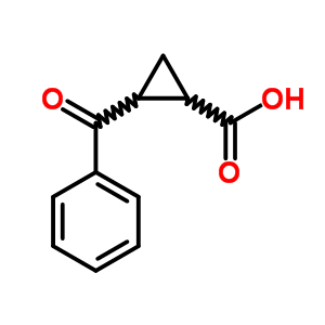 2-Benzoyl-cyclopropanecarboxylic acid Structure,1601-81-6Structure